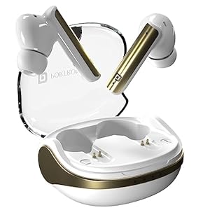 Portronics Harmonics Twins S7 True Wireless in Ear Earbuds with 35Hrs Playtime, Auto ENC, Quad Mic,13mm Driver, Touch Control, BT 5.3v, Voice Assistant, Type C Charging Port(White)