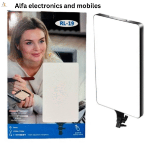 Ring Light White Light Soft Ring Light RL-19 Lighting LED Rectangular Light Panel with Remote Control and Metal Holder 2 Meters for Smartphone, Camera and YouTube Video
