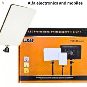 PL 26 7" Height and 10" Panel Light Kit (6 Modes) with Mobile Hoder for Conference/Baking/Craft/Calligraphy| Touch Key | PL-26 | Remote Control | Continues Light