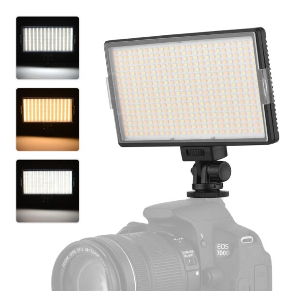 LED Video Light 416 Slim 30W with 2400 mAH Battery & Ultra Fast Charger for All DSLR and Video Cameras and YouTube Video Shooting (LED 416 Focus Light Set) - Image 4