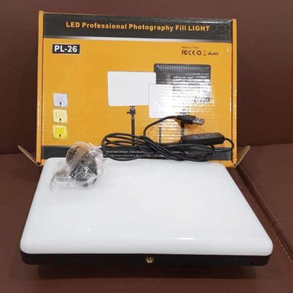PL 26 7" Height and 10" Panel Light Kit (6 Modes) with Mobile Hoder for Conference/Baking/Craft/Calligraphy| Touch Key | PL-26 | Remote Control | Continues Light - Image 4